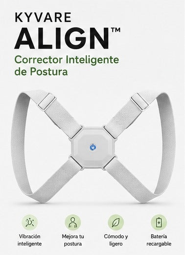 KYVARE ALIGN™ | Corrector Inteligente de Postura